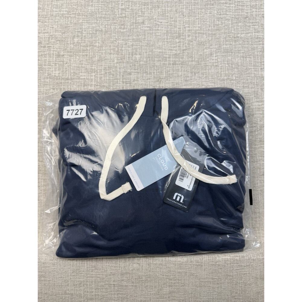 TravisMathew Coastal Cloud Men’s XL Mood Indigo Ketel One Vodka Hoodie NWT - Picture 9 of 9